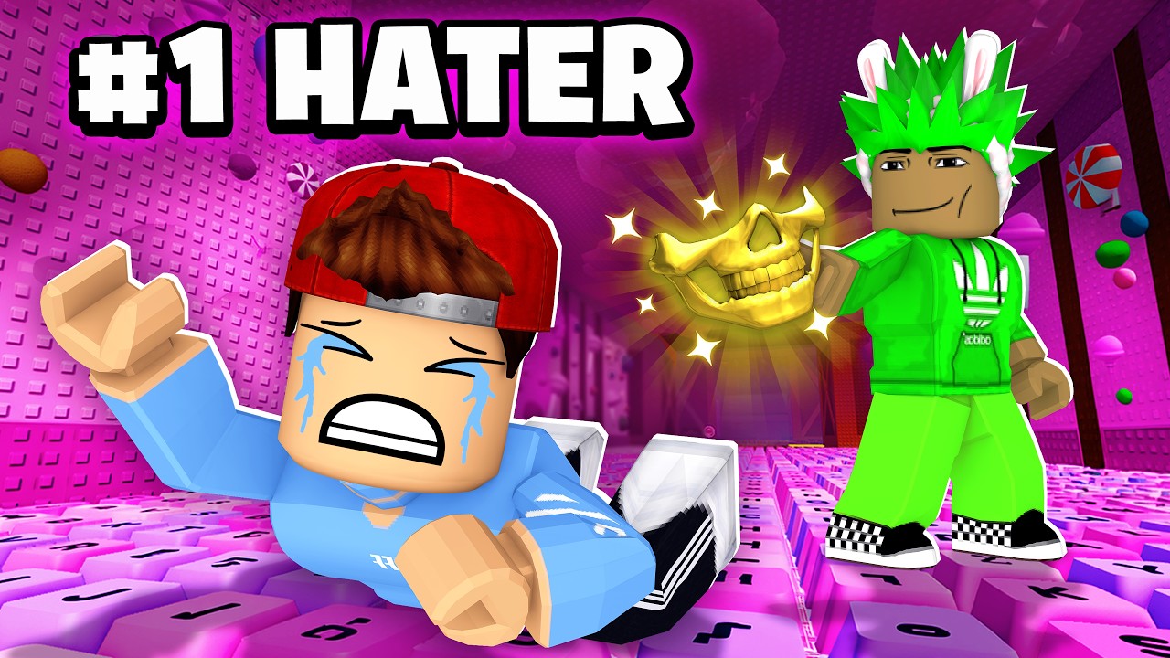 ich mache RENNEN gegen mein HATER in Keyboard Escape!