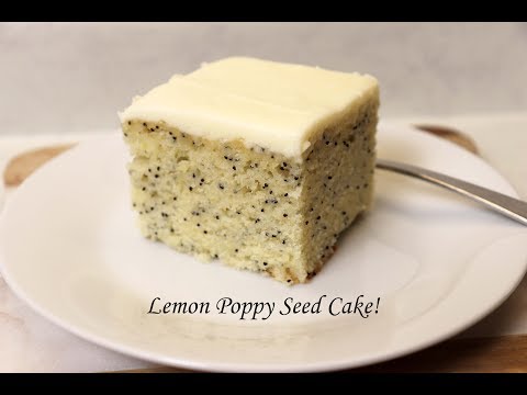 Video: Cara Memanggang Kue Biji Poppy Lemon Frosting