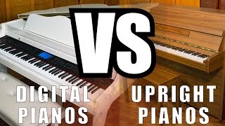 Digital Pianos Vs. Upright Pianos