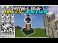 Minecraft Early Game Iron Farms - 3 Easy Designs