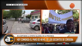 Arrancó El Paro De Uepc Por 48 Horas Gran Adhesión De Docentes En Las Escuelas De Córdoba