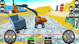 heavy excavator construction sim 2018 - Android GamePlay by Wymu games screenshot 5