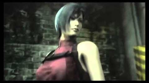 Resident Evil 2 6 HD Remade Meeting Ada Wong сutscene