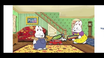 Nelson Plays Max & Ruby Toy Bowling Level 1 (Tomorrow I