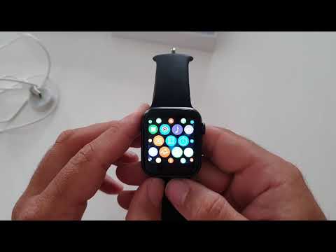 Unboxing smartwatch iwo 9 replica Apple iWatch 4