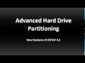 Advanced Hard Drive Partitioning