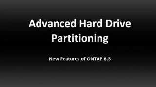 Advanced Hard Drive Partitioning