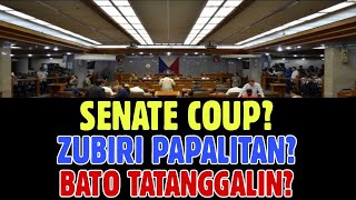 NAKUPO! SENATE COUP! ZUBIRI PAPALITAN BILANG SENATE PRESIDENT? BATO AALISIN BILANG CHAIRMAN?