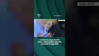 I Maskuar Me Ço Në Kokë E Doreza, Policia Publikon Momentin E Arrestimit Të Ragip Gilës