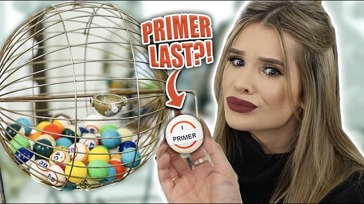BINGO CAGE CHOOSES MY MAKEUP ORDER... *I GOT PLAYE...