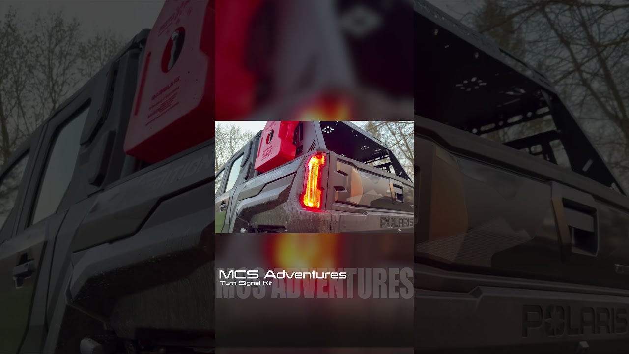 MCS Adventures turn signal kit for the Polaris Xpedition