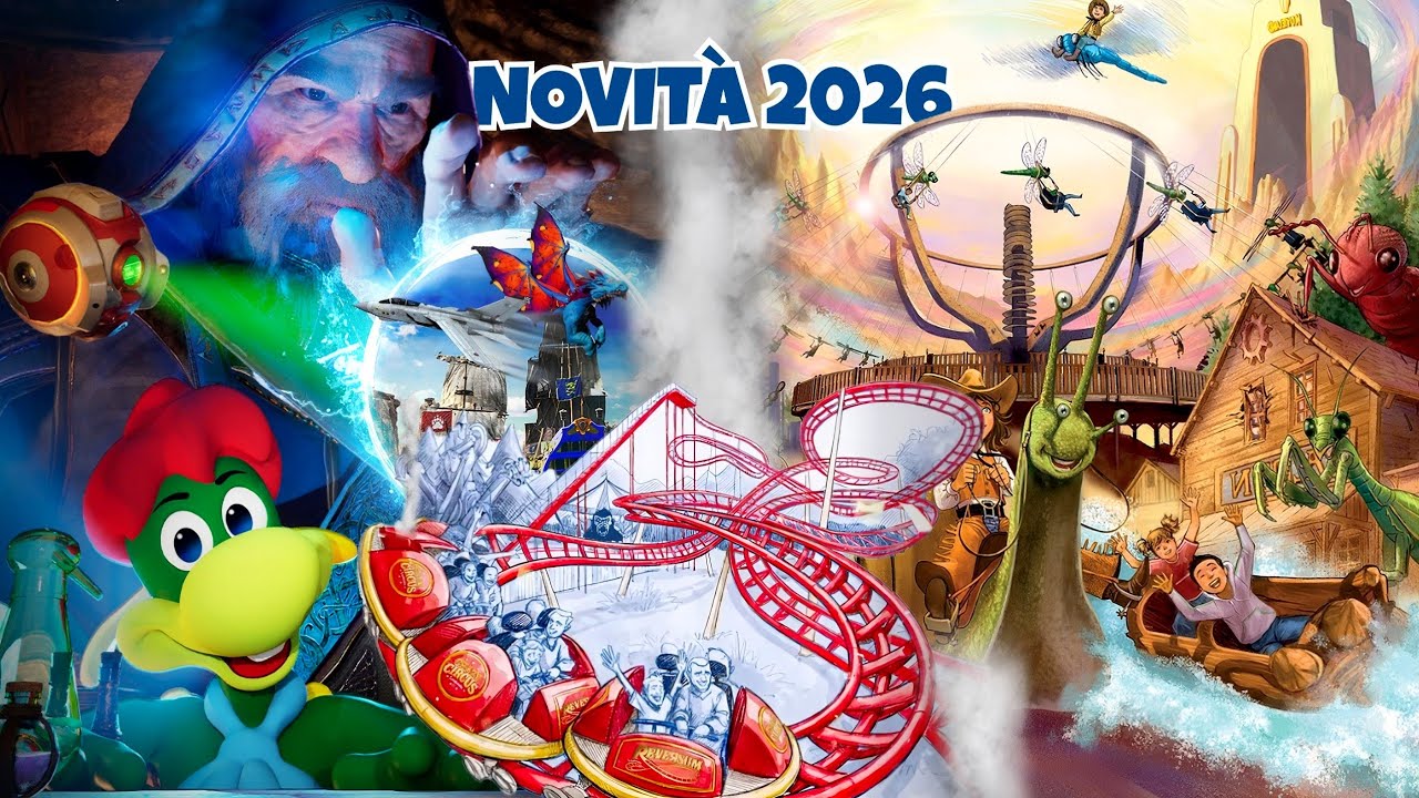 TUTTE LE NOVITÀ DEL 2026: PREZZEMOLO, REVERSUM e BUGS TOWN | Cosa troveremo nei parchi italiani?