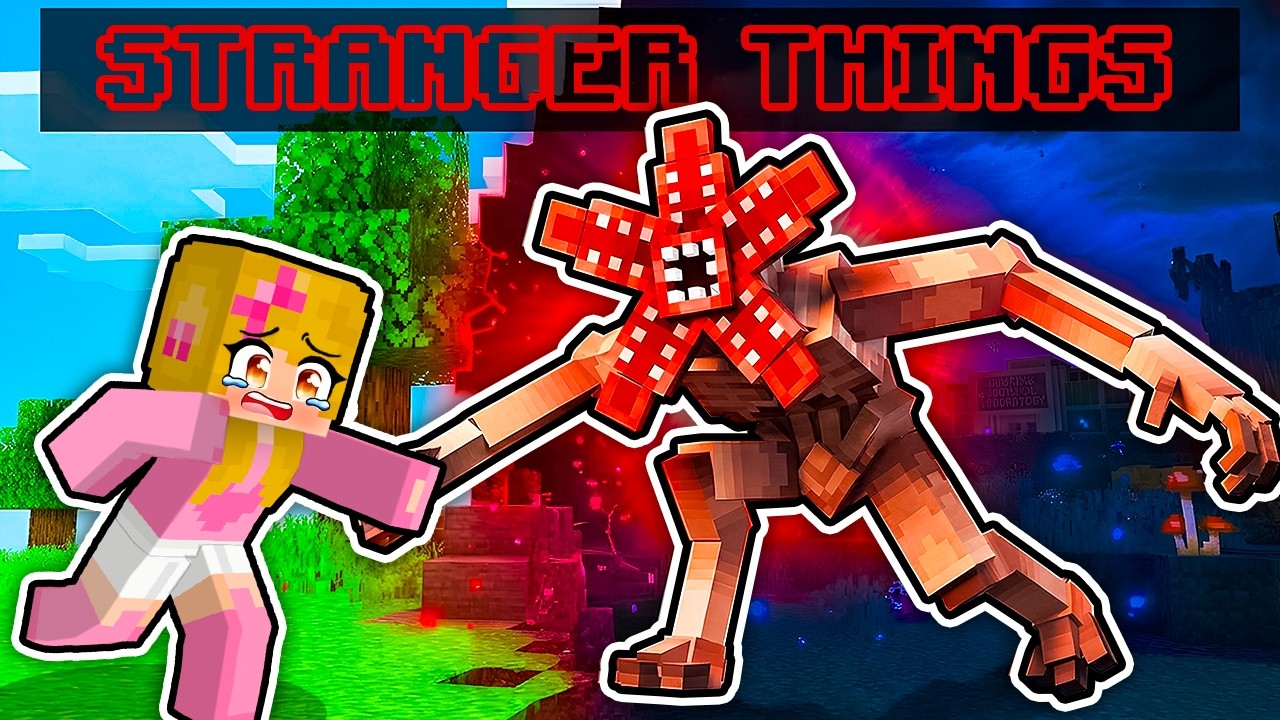 IGRAMO STRANGER THINGS MINECRAFT!