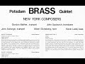 Crane encore performance series potsdam brass quintet 1970