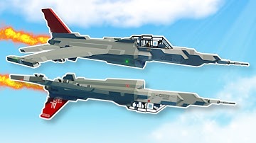 FIGHTER JET PULLS OFF DANGEROUS MANEUVER! - Stormworks Multiplayer Gameplay - Submarine Survival!