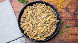 Homemade Hamburger Helper Stroganoff