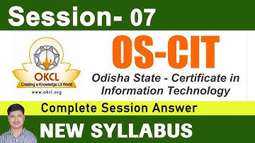OS-CIT Session 07 (New Syllabus) #microiteducation