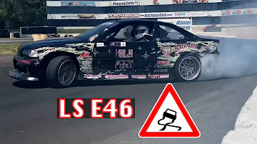 LS Swapped E46 Drifting