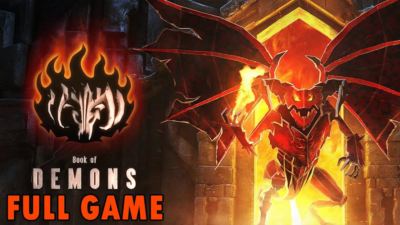 Book of Demons - Full Game & Ending (No Commentary Longplay)