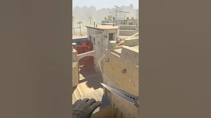 Mirage Top Connector & Jungle Smoke From T Spawn Easy ! CS2 ! #shorts #cs2  #csgo