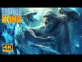 Godzilla vs Kong (First Fight) Scene Ocean Battle - Movie CLIP 4K