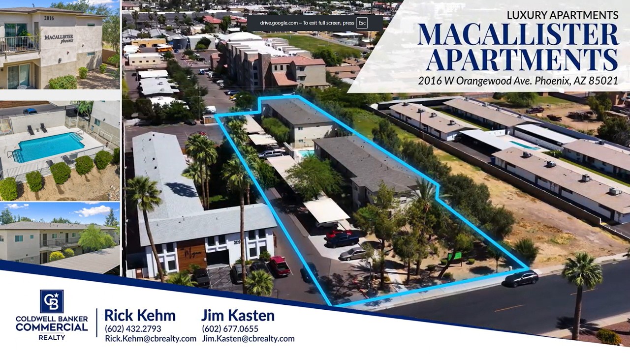 Macallister Apartments  24 Units   2016 W Orangewood Ave, Phoenix