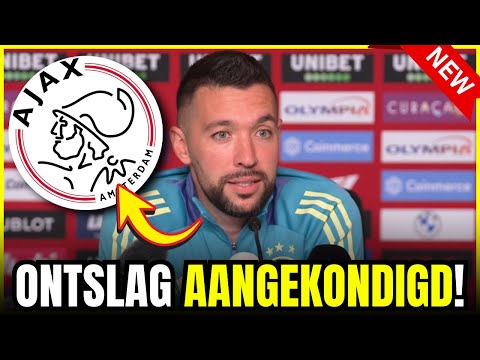BREAKING: Farioli ONTSLAGEN bij Ajax