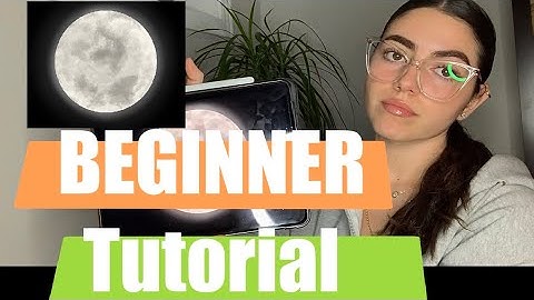 BEGINNER FRIENDLY | Art tutorial | Step by step full moon | Digital art | Procreate