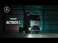 The new shape of efficiency the new actros l  mercedesbenz trucks