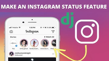 Make an INSTAGRAM STATUS/STORIES feature in Django, Html Css | Instagram clone Django