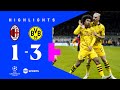 Dortmund QUALIFY For Round Of 16 💪 | AC Milan 1-3 Dortmund | Champions League Group Stage Highlights image