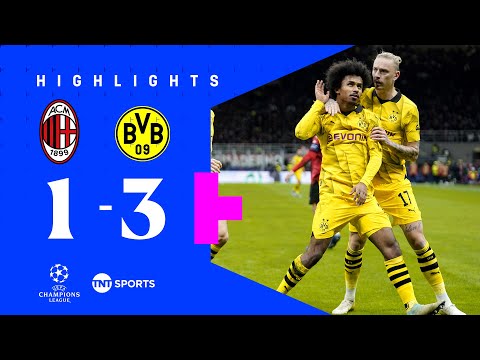 Dortmund QUALIFY For Round Of 16 💪 | AC Milan 1-3 Dortmund | Champions League Group Stage Highlights