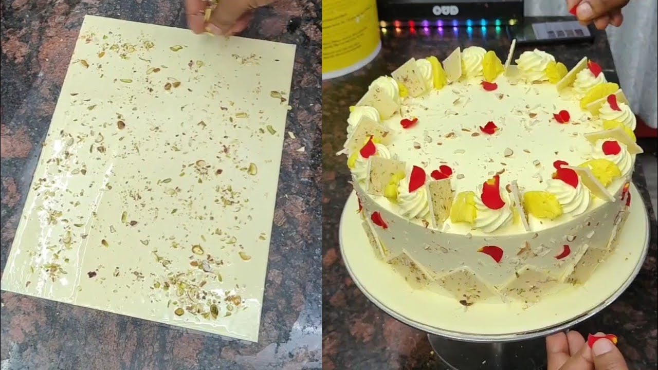 How To Make Rasmalai Cake Design | Yummy Rasmalai Cake Recipe | Rasmalai Cake 