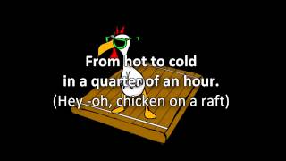 Chicken on a raft - lyrics chords