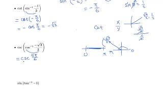 Trigonometry: Inverse Trig functions (composition)