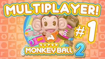 Super Monkey Ball 2 Multiplayer (Part 1) Monkey Target - TSR Let