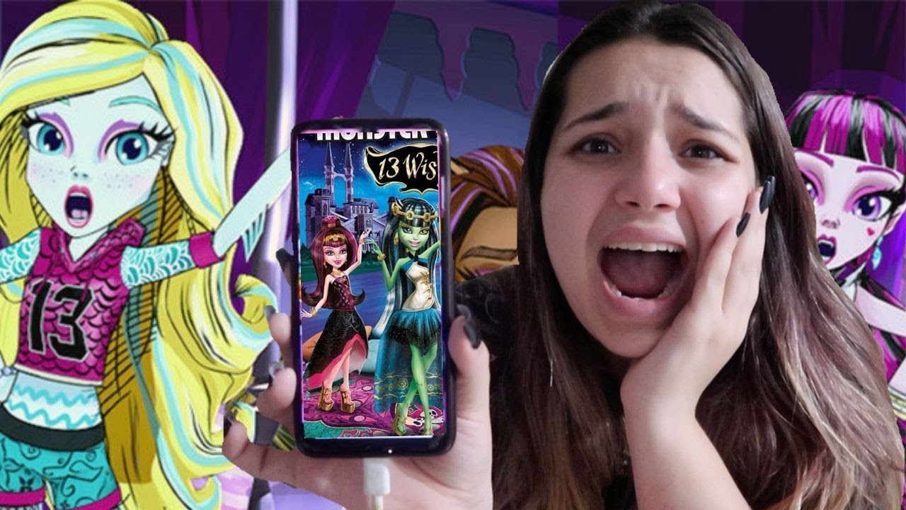 NÃO JOGUE O JOGO MONSTER HIGH ÀS 3 HORAS DA MANHÃ 