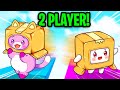 Can BOXY & FOXY Beat This 2 PLAYER OBBY On ROBLOX!? (INSANE ENDING!)