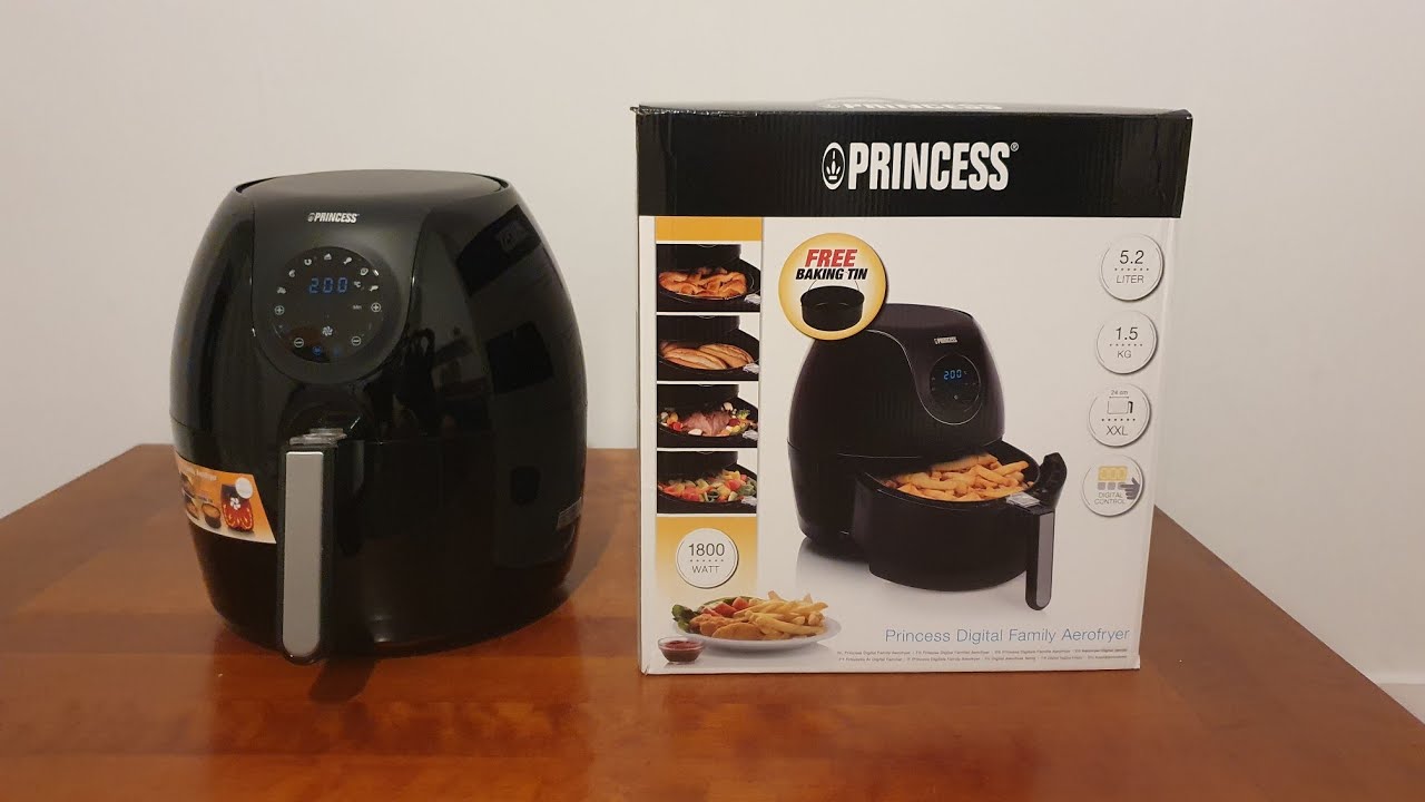 Princess Digital Air Fryer Family, 1700 W, 5.2 Litre, 7 Cooking Settin –  Gib • shopping