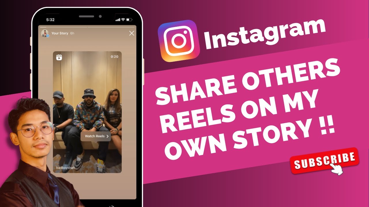 How to Share Others Reels on My Instagram Story ! - YouTube
