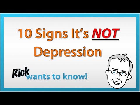 10 Signs You DON'T Have Depression thumbnail