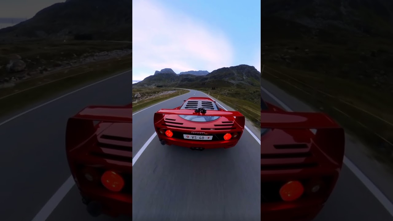 The history of the Ferrarari F40 #car #viral #ferrari