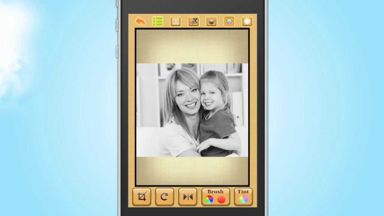 Photo App for iPhone with Airbrush Function to Achieve that Celebrity