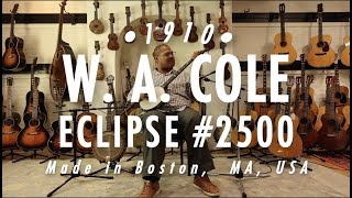 SOUND CHECK // 1910 W.A. Cole Eclipse #2500 Banjo // Jerron 