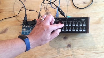 Macchiato Synth and Korg SQ-1