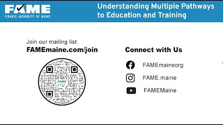 Understanding Multiple Pathways to Education and Training | Financial Check-In with FAME | Jan 2025