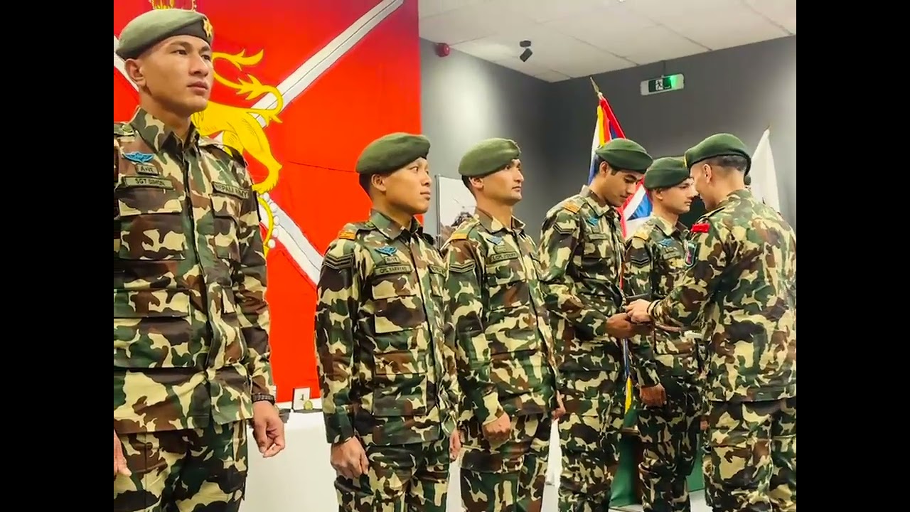 नेपाली सेना बेलायतमा Uk Exercise Cambrian Patrol  Training 2025 First Rank Gold Medal  