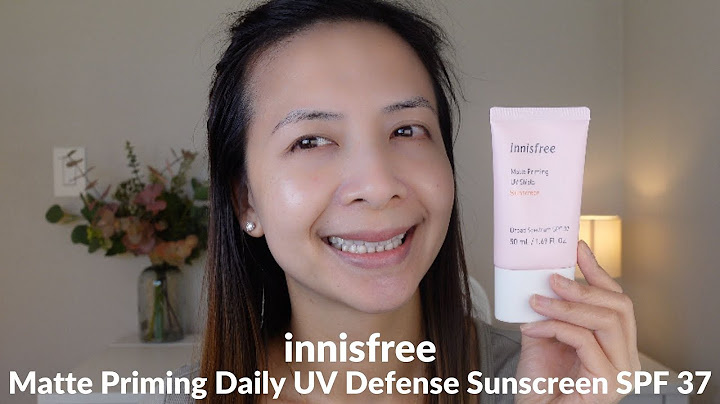 Innisfree tone up sunscreen spf50 review năm 2024