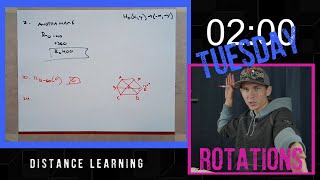 14.4 Geometry: Rotations and Glide Reflections Two Minute Tuesday Peter McKinnon Style