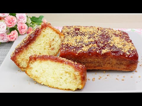 This is a quick and easy jam cake that you will be making every day. # 175